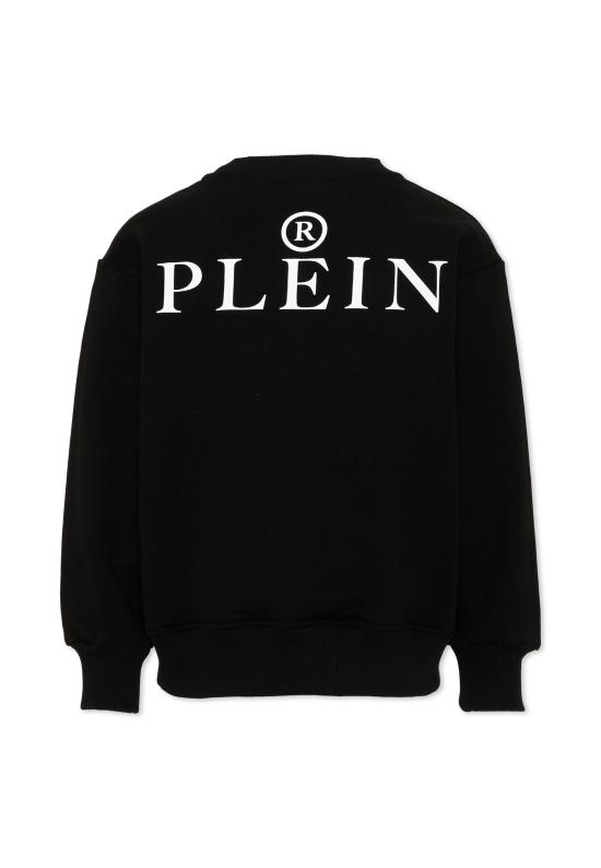 26FW [키즈] 필립 플레인 캐시미어 니트 F6PHJBSW193 110 BLACK - PHILIPP PLEIN