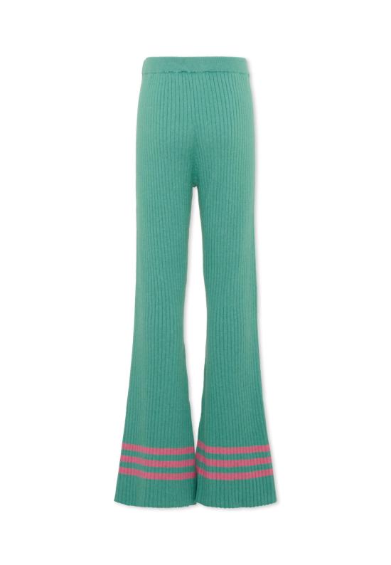 26FW [키즈] 마르니 스트레이트 팬츠 M01912 M00XF 0M545 GREEN - MARNI