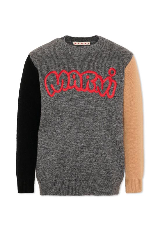 26FW [키즈] 마르니 캐시미어 니트 M01871 M00Y5 0M901 MULTICOLOR