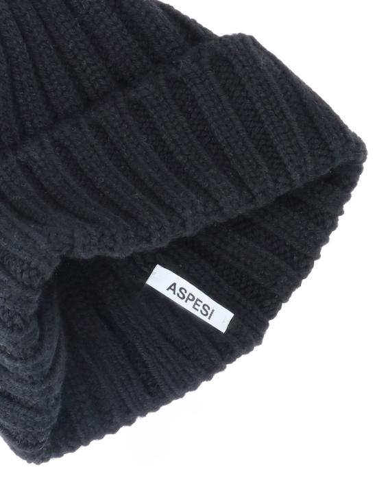 26FW 아스페시 모자 1C01 V108 01241 Black - ASPESI