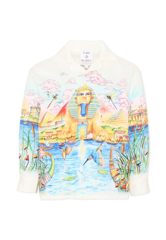26FW [키즈] 카사블랑카 셔츠 K PF26 SH 306 01 MULTICOLOR