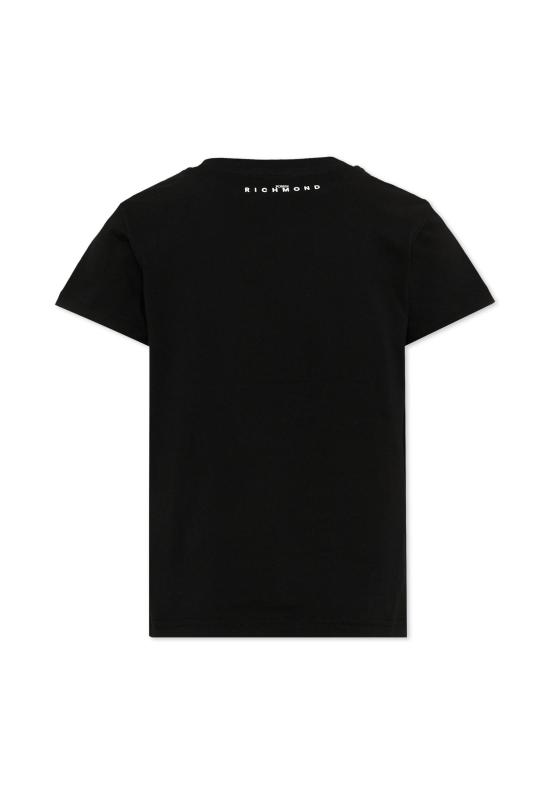 26FW [키즈] 리치몬드 티셔츠 RBA26009TS BLACK BLACK - RICHMOND