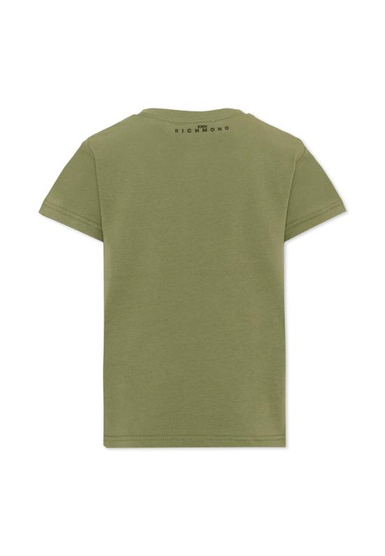 26FW [키즈] 리치몬드 티셔츠 RBA26009TS OLIVE OLIVE GREEN - RICHMOND