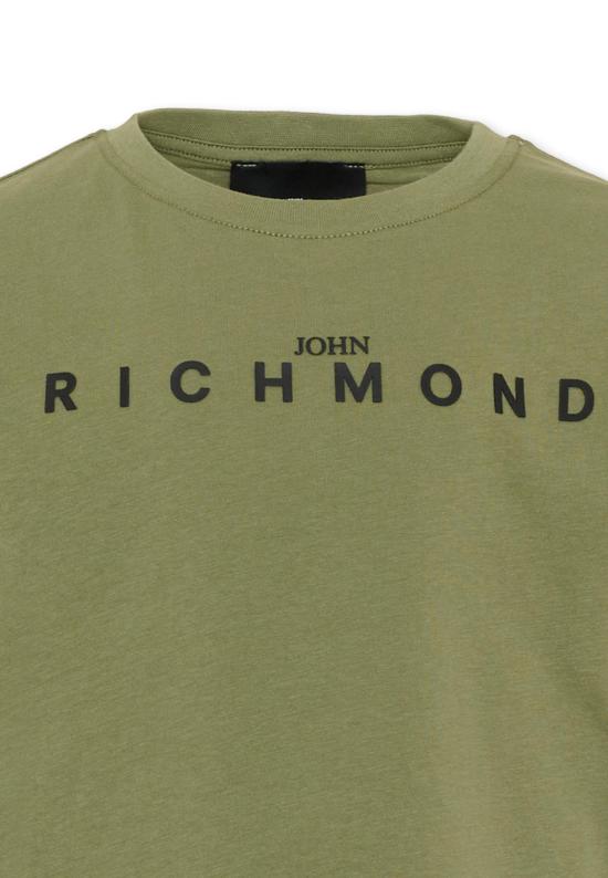 26FW [키즈] 리치몬드 티셔츠 RBA26009TS OLIVE OLIVE GREEN - RICHMOND
