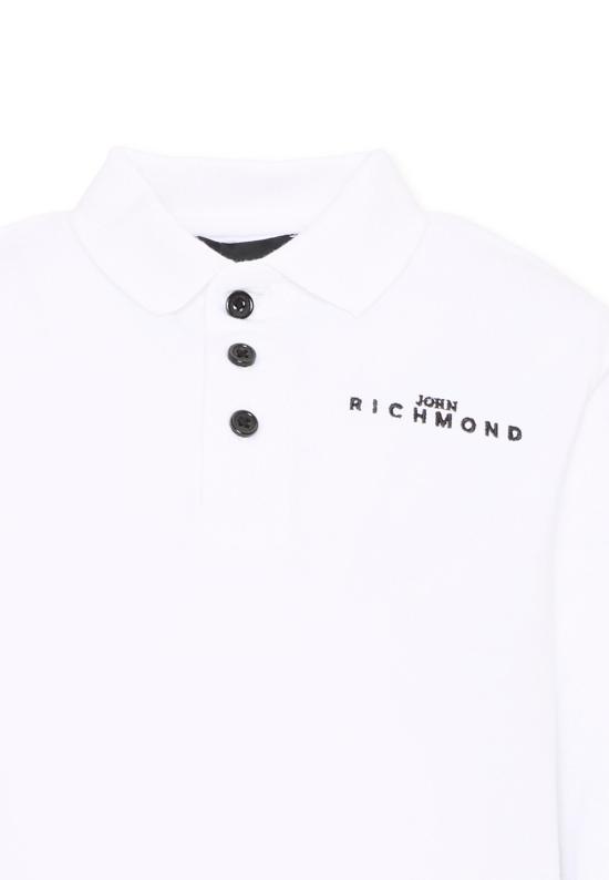 26FW [키즈] 리치몬드 폴로 셔츠 RBA26161PO WHITE WHITE - RICHMOND