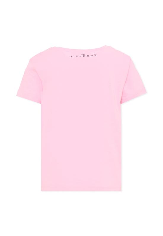 26FW [키즈] 리치몬드 티셔츠 RGA26008TS PINK BEG PINK BEGONIA - RICHMOND