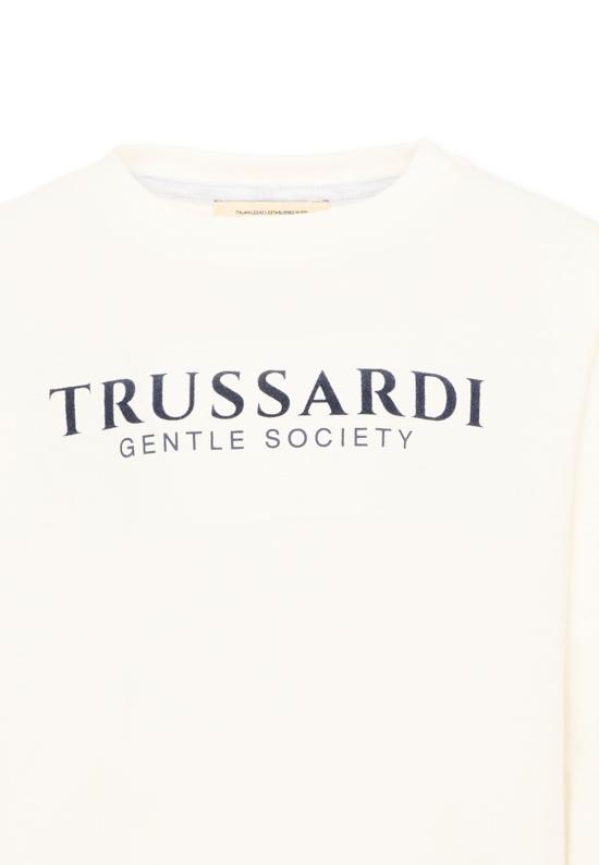 26FW [키즈] 트루사르디 티셔츠 TBA26007TS OFF WHITE OFF WHITE IVORY - TRUSSARDI
