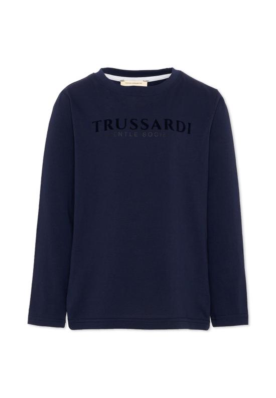 26FW [키즈] 트루사르디 티셔츠 TBA26007TS BLUE NAVAL BLUE NAVAL