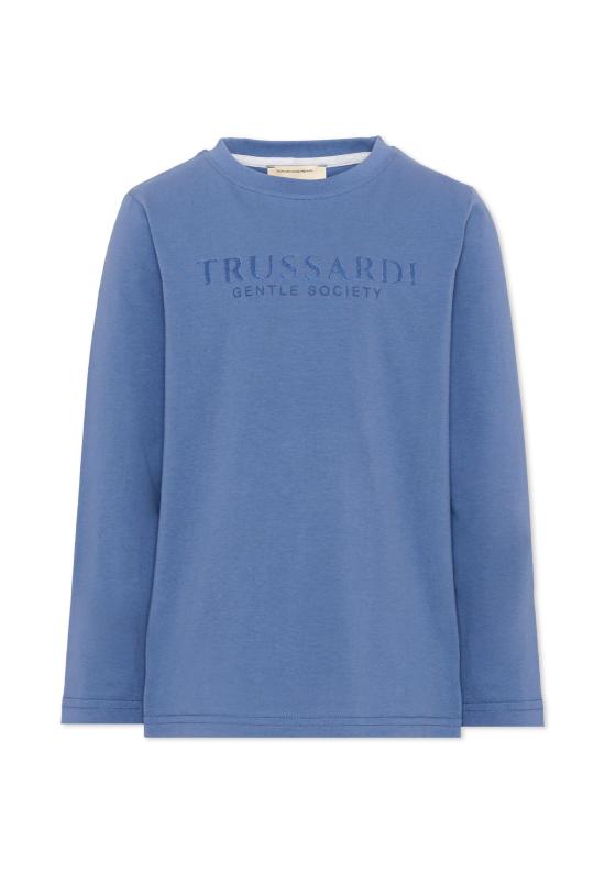 26FW [키즈] 트루사르디 티셔츠 TBA26007TS AVIO AVIO BLUE