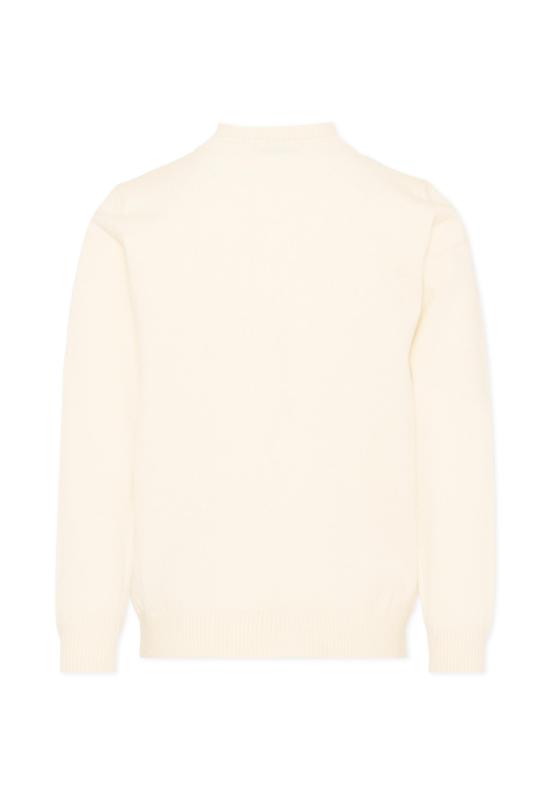 26FW [키즈] 트루사르디 캐시미어 니트 TIA26116MA OFF WHITE OFF WHITE IVORY - TRUSSARDI