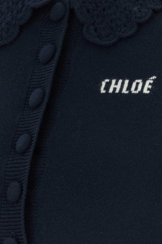  끌로에 가디건 끌로 울  잉크네이비 - CHLOE