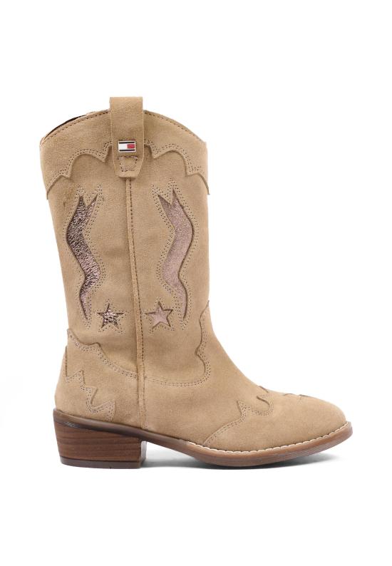26FW [키즈] 타미힐피거 미들 부츠 T3A6 35194 1429691 BEIGE