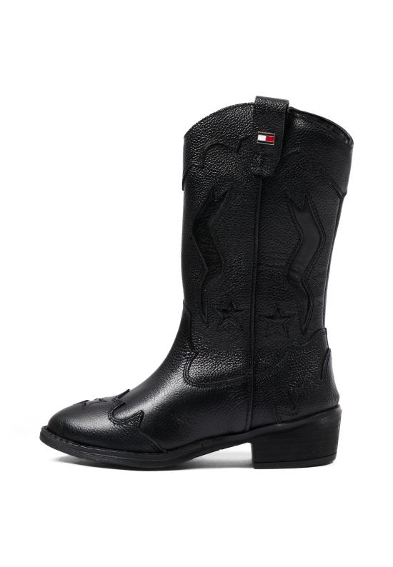 26FW [키즈] 타미힐피거 미들 부츠 T3A6 35193 0036999 BLACK - TOMMY HILFIGER