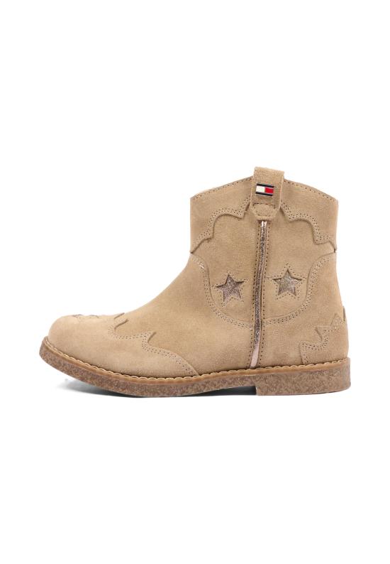 26FW [키즈] 타미힐피거 미들 부츠 T1A5 35191 1429691 BEIGE - TOMMY HILFIGER