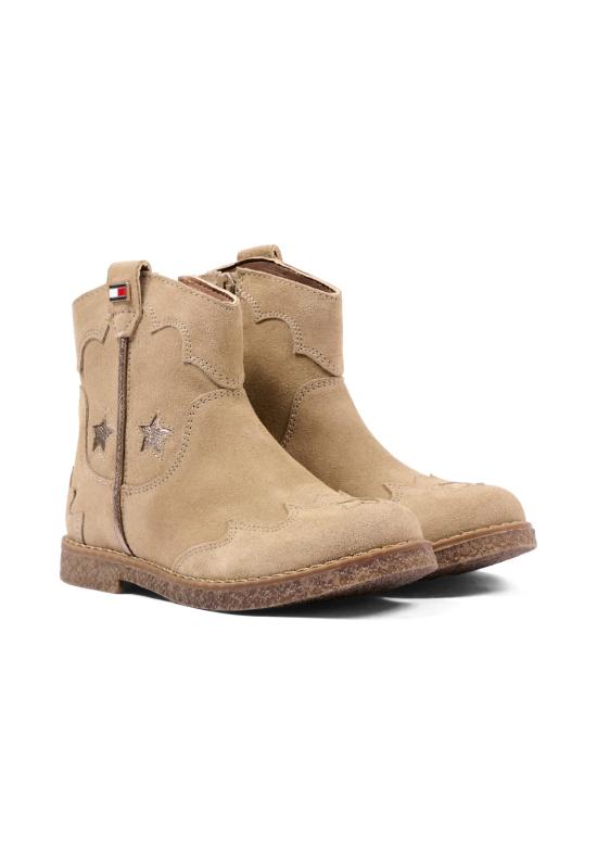 26FW [키즈] 타미힐피거 미들 부츠 T1A5 35191 1429691 BEIGE - TOMMY HILFIGER