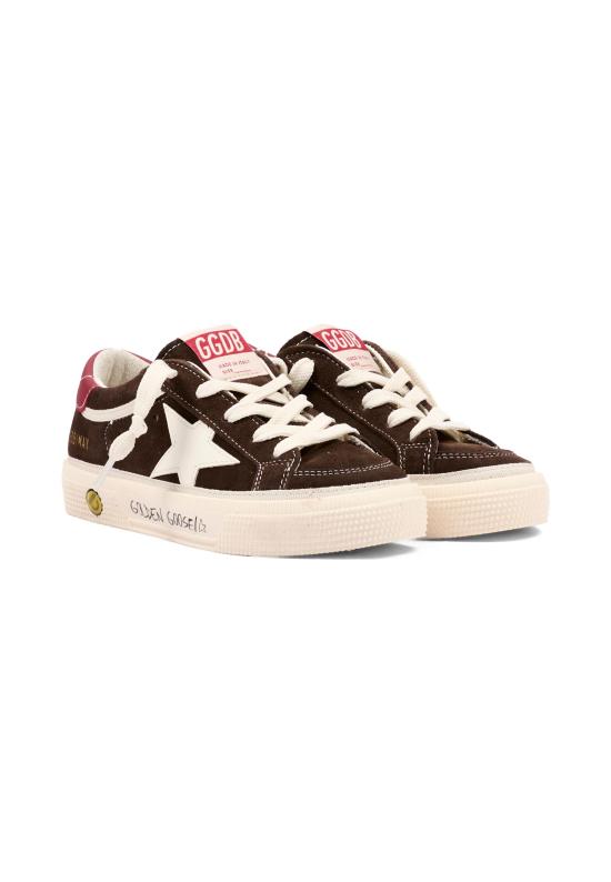 26FW [키즈] 골든구스 스니커즈 GJF00496 F008645 55773 BROWN - GOLDEN GOOSE