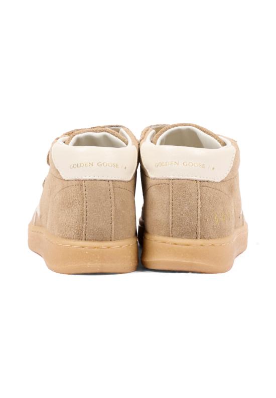 26FW [키즈] 골든구스 JUNE 준 벨크로 스니커즈 GJF00386 F008634 55502 BROWN - GOLDEN GOOSE
