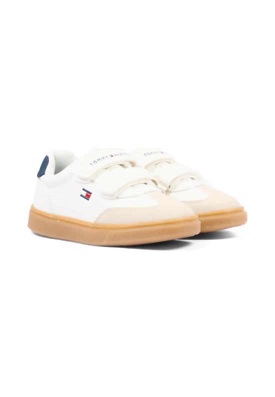 26FW [키즈] 타미힐피거 스니커즈 T1X9 35219 1269B159 BEIGE - TOMMY HILFIGER