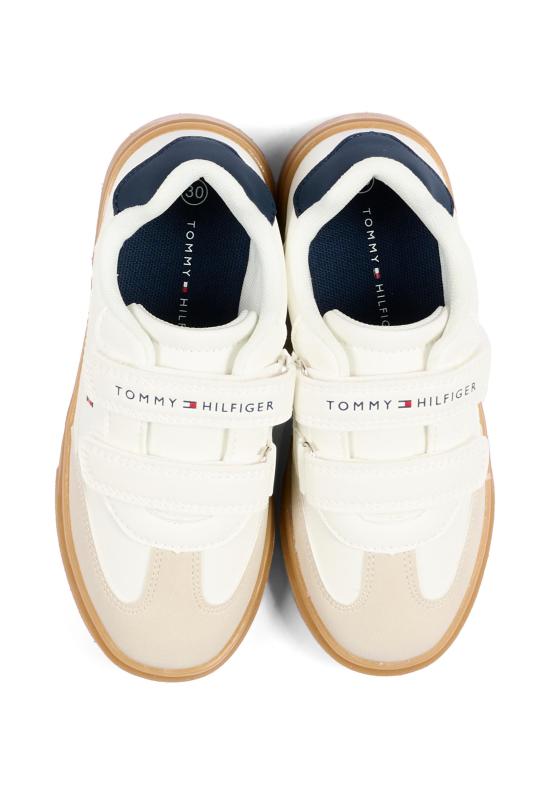 26FW [키즈] 타미힐피거 스니커즈 T1X9 35219 1269B159 BEIGE - TOMMY HILFIGER