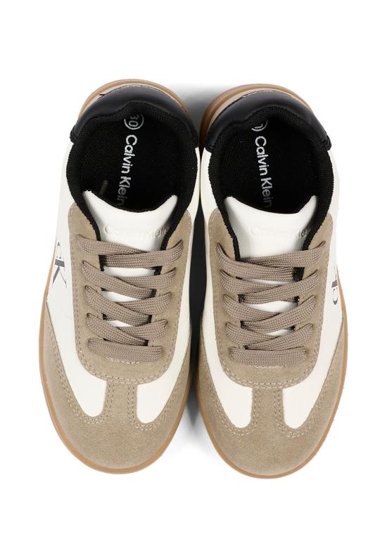 26FW [키즈] 캘빈클라인 스니커즈 V3X9 83451 0318Y746 BEIGE - CALVIN KLEIN
