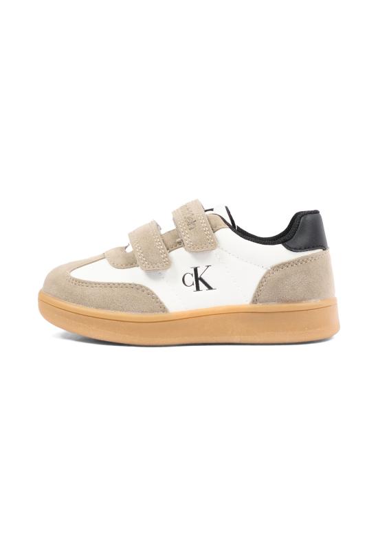 26FW [키즈] 캘빈클라인 스니커즈 V1X9 83443 0318Y746 BEIGE - CALVIN KLEIN