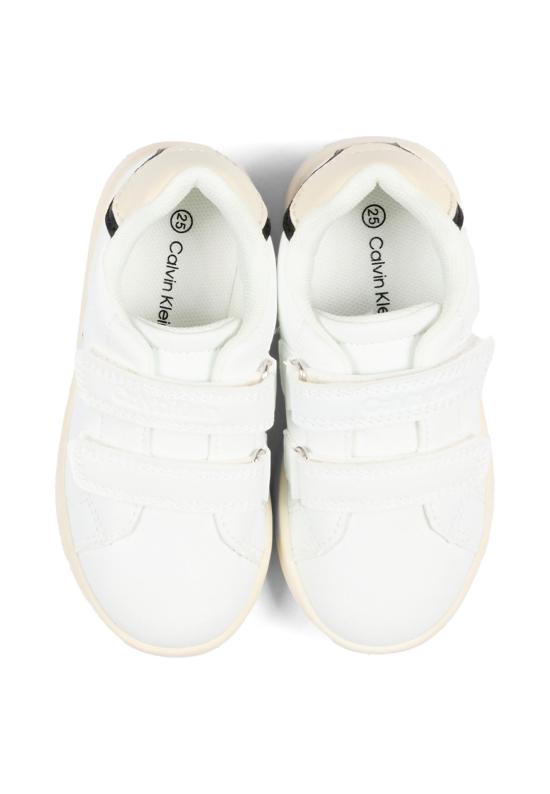 26FW [키즈] 캘빈클라인 스니커즈 V1X9 83440 1355Y631 WHITE - CALVIN KLEIN