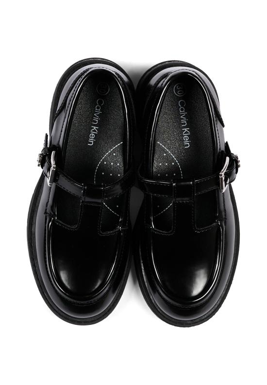 26FW [키즈] 캘빈클라인 모카신 V3A4 83405 1458999 BLACK - CALVIN KLEIN