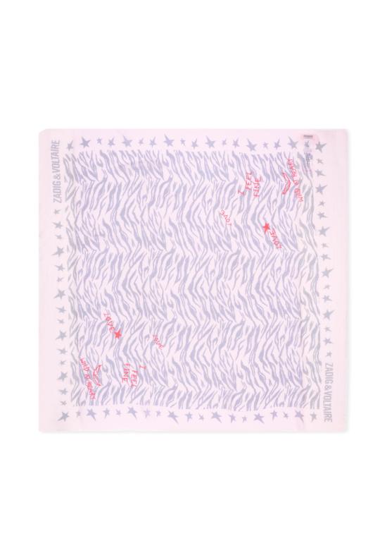 26FW [키즈] 자딕앤볼테르 넥워머/머플러/스카프 X60879 44A PINK