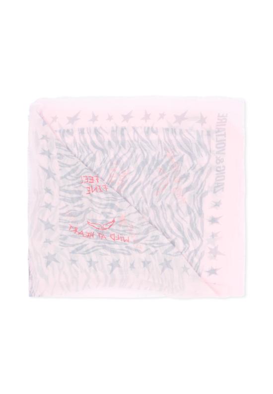 26FW [키즈] 자딕앤볼테르 넥워머/머플러/스카프 X60879 44A PINK - ZADIG & VOLTAIRE