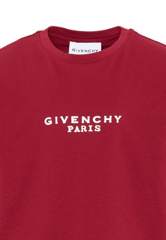 26FW [키즈] 지방시 티셔츠 H31315 96D RED - GIVENCHY