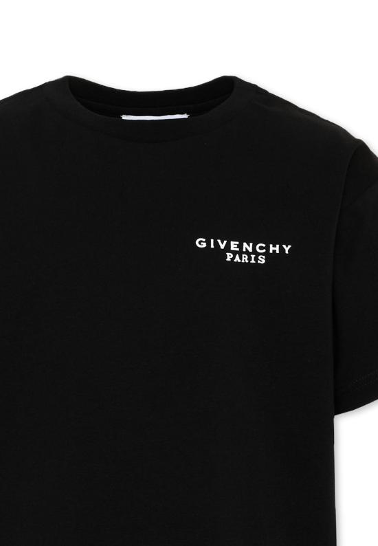 26FW [키즈] 지방시 티셔츠 H31280 09B BLACK - GIVENCHY