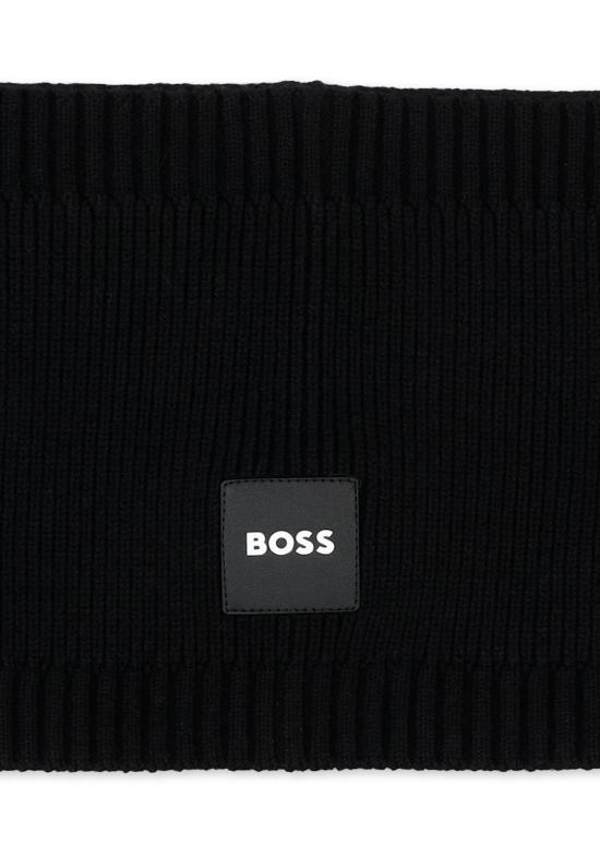 26FW [키즈] 보스 넥워머/머플러/스카프 J53590 09B BLACK - BOSS