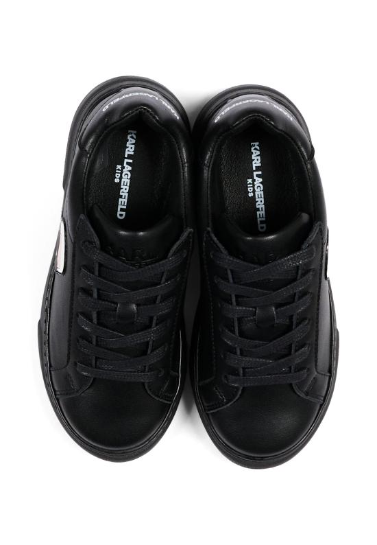 26FW [키즈] 칼라거펠트 스니커즈 Z31407 09B BLACK - KARL LAGERFELD