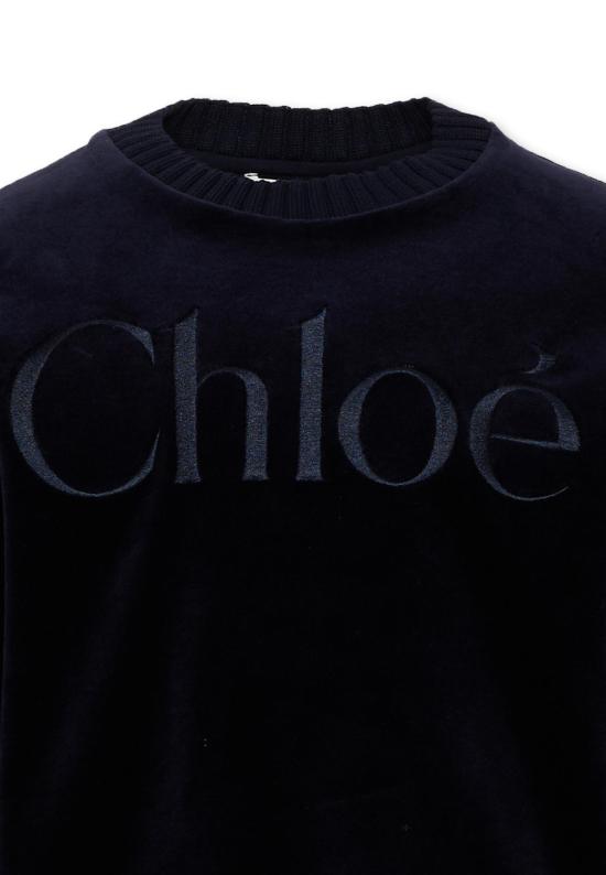 26FW [키즈] 끌로에 니트/스웻셔츠 C21285 859 BLUE - CHLOE