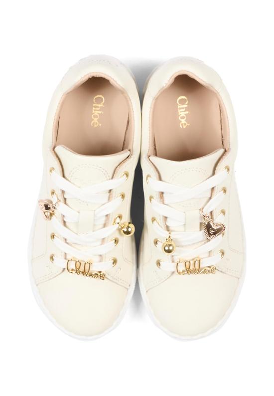 26FW [키즈] 끌로에 스니커즈 C21334 117 WHITE - CHLOE