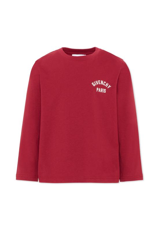 26FW [키즈] 지방시 티셔츠 H31347 96D RED