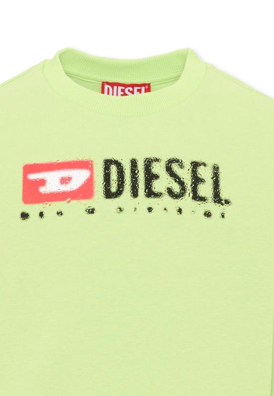 25FW [키즈] 디젤 니트/스웻셔츠 J02483 KYAZ3 K504 GREEN - DIESEL
