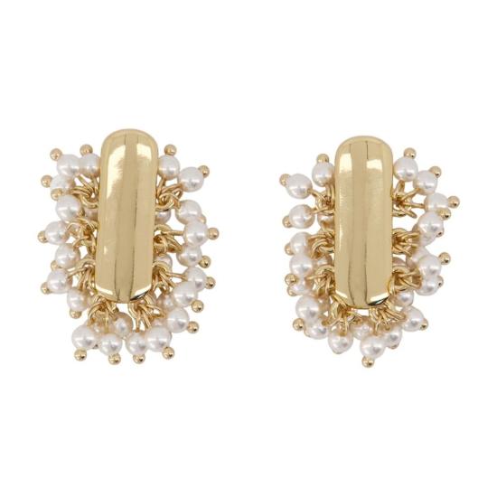  셀프 포트레이트 이어링 진주 클러스터 귀걸이 - SELF PORTRAIT