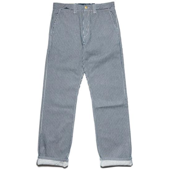  프리노트 클로스 치노 팬츠 데크 팬츠 히코리 스트라이프 - FREENOTE CLOTH