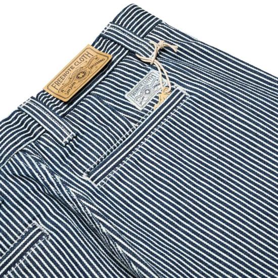  프리노트 클로스 치노 팬츠 데크 팬츠 히코리 스트라이프 - FREENOTE CLOTH