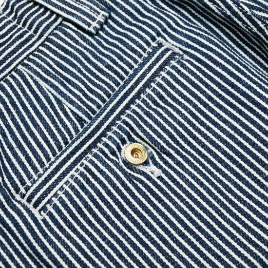  프리노트 클로스 치노 팬츠 데크 팬츠 히코리 스트라이프 - FREENOTE CLOTH
