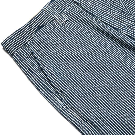  프리노트 클로스 치노 팬츠 데크 팬츠 히코리 스트라이프 - FREENOTE CLOTH