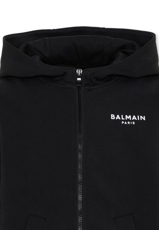 26FW [키즈] 발망 티셔츠 BZ4I70 Z3728 930BC BLACK - BALMAIN