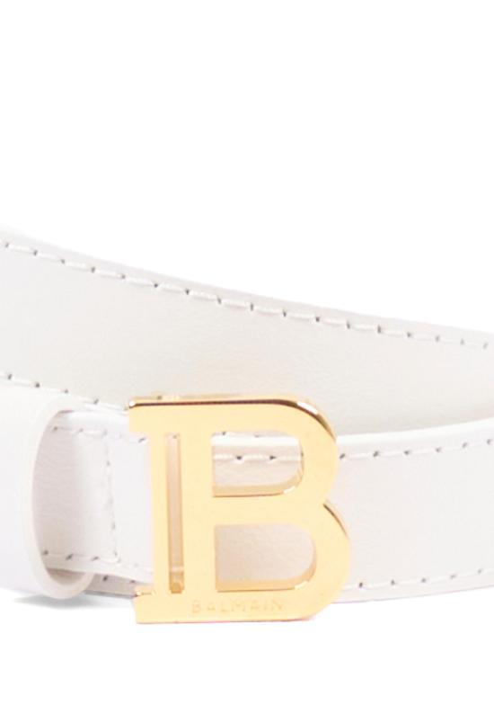 26FW [키즈] 발망 벨트 BY0C01 Z1371 100OR WHITE - BALMAIN