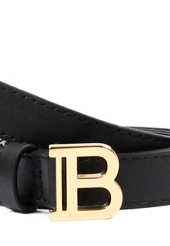 26FW [키즈] 발망 벨트 BY0C01 Z1371 930OR BLACK - BALMAIN