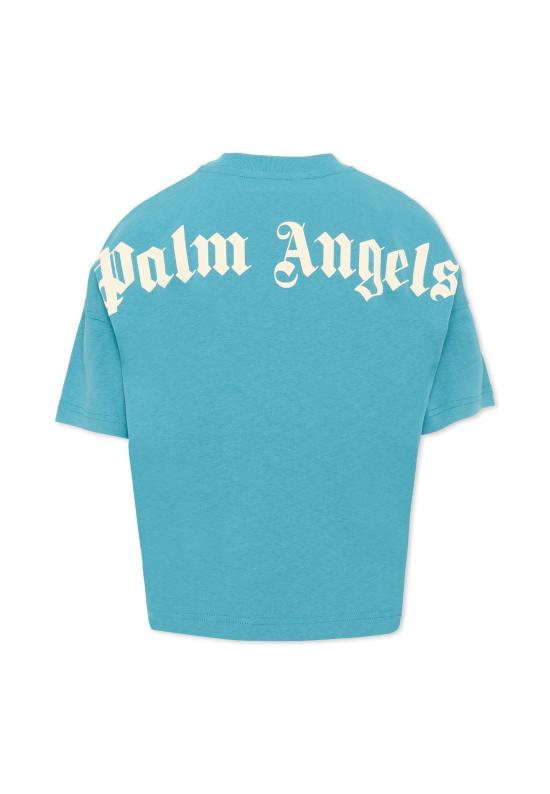 26FW [키즈] 팜앤젤스 티셔츠 F6PAJBTH012 1527 LIGHT BLUE - PALM ANGELS