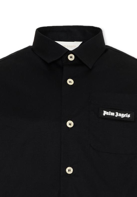 26FW [키즈] 팜앤젤스 셔츠 F6PAJBSI169 110 BLACK - PALM ANGELS