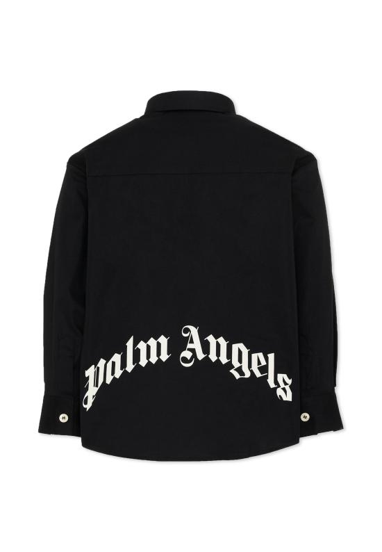 26FW [키즈] 팜앤젤스 셔츠 F6PAJBSI169 110 BLACK - PALM ANGELS