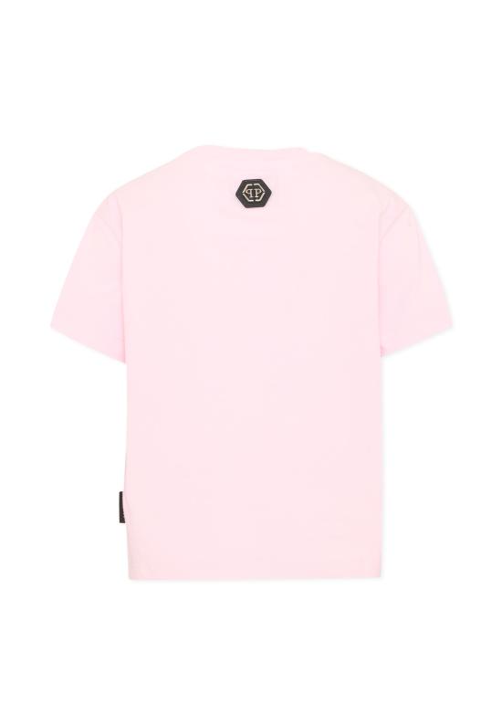 26FW [키즈] 필립 플레인 티셔츠 F6PHJGTH057 042 PINK - PHILIPP PLEIN
