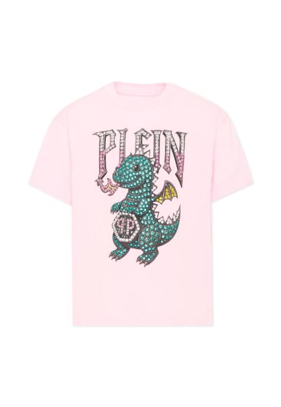 26FW [키즈] 필립 플레인 티셔츠 F6PHJGTH057 042 PINK